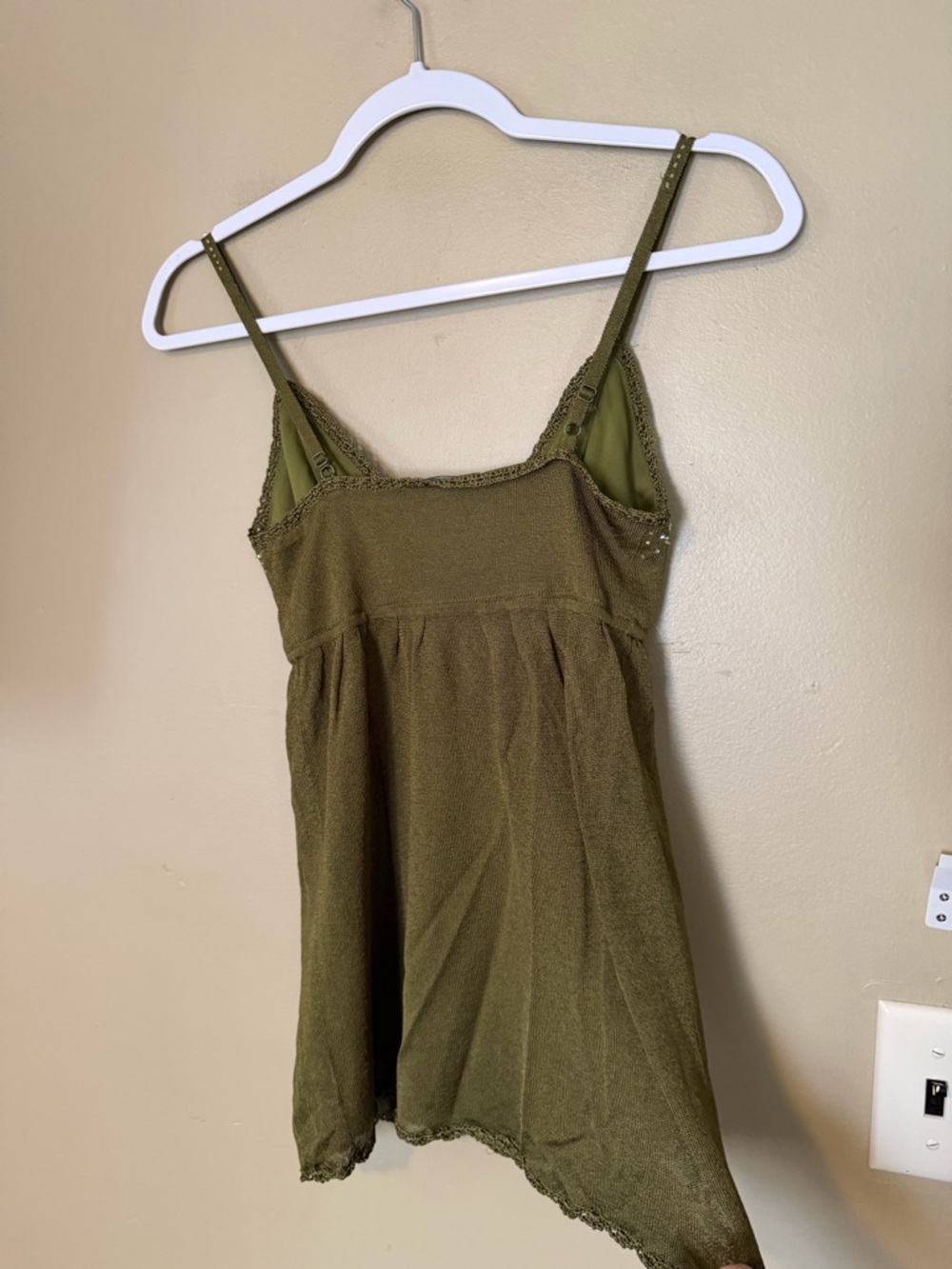 Bebe Y2K Beaded Babydoll Tank - Picture 5 of 8